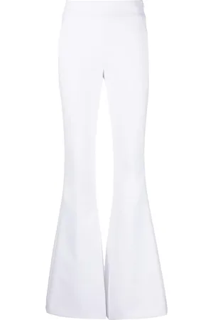 GENNY Zipped flared trousers