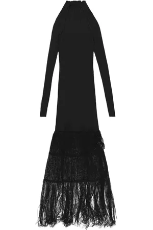 Khaite Cedar fringed dress