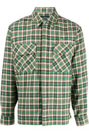 Represent Plaid-check print shirt