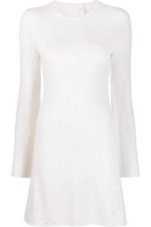 Chloé Knitted long-sleeve dress