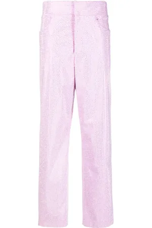 GIUSEPPE DI MORABITO Crystal-embellishment trousers