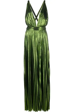 Retrofete Metallic pleated jumpsuit