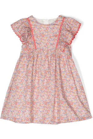 Tartine Et Chocolat Floral-print cotton dress