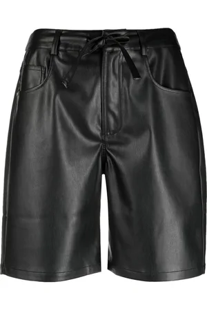 Proenza Schouler Faux leather mid-length shorts