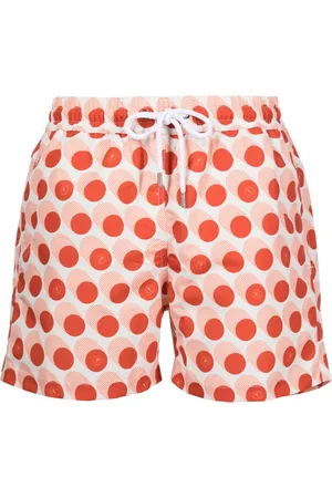 Frescobol Carioca Polka-dot swim shorts