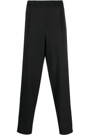 Giorgio Armani Pleat-detail tapered trousers