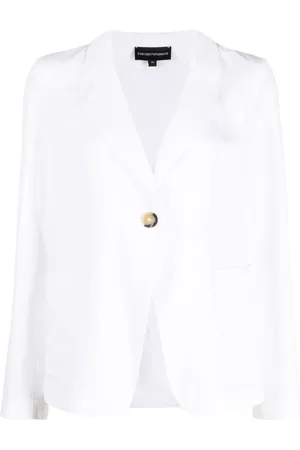 Emporio Armani Cut-out detail blazer