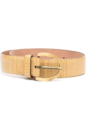 Giorgio Armani 1990s ribbed leather belt