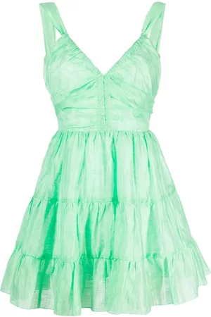 Sandro Women Party Dresses - Tiered flared mini dress