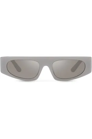 Dolce & Gabbana Square-frame logo-plaque sunglasses