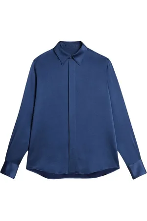 Ami Long-sleeved satin shirt