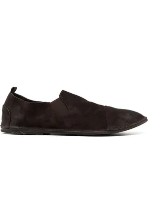 MARSÈLL Elasticated side panels suede loafers