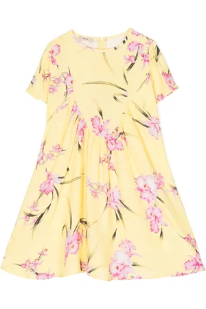 Nº21 Floral-print short-sleeve dress