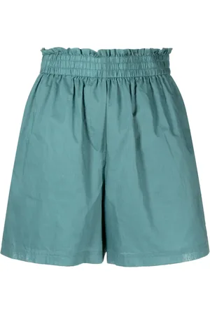 Paul Smith Paperbag-waist cotton shorts
