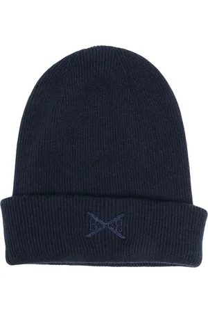 Barrie Embroidered-logo knit beanie