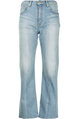 TU ES MON TRESOR The Amethyst flare leg jeans