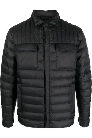 Kiton Padded quilted shirt jacket