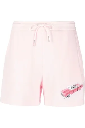 Thom Browne Car-embroidered piqu?? shorts