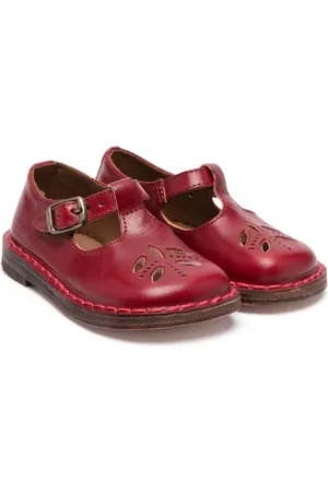 PèPè Cut-out detail leather ballerinas