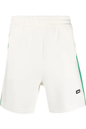 Mackage Stripe-detail cotton track shorts