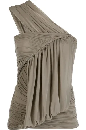 Rick Owens Edfu ruched draped top