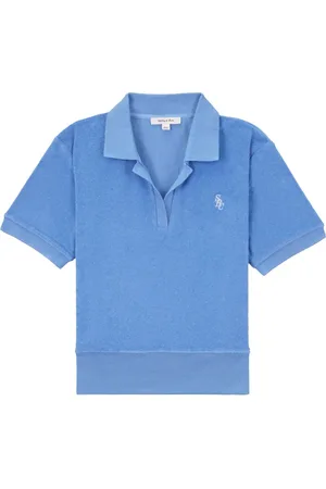 Sporty & Rich Embroidered-logo polo shirt