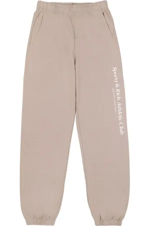 Sporty & Rich Athletic Club cotton track pants