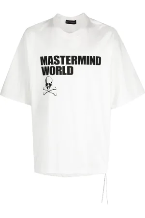 MASTERMIND JAPAN Logo-print drop-shoulder T-shirt