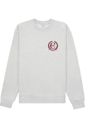 Sporty & Rich Crest logo-print sweatshirt