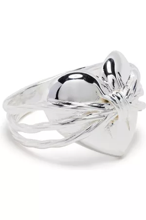 Stolen Girlfriends Club Women Rings - Barbed Heart silver ring