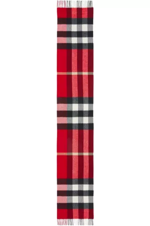 Burberry Scarves - The Classic Check-pattern fringed-trim scarf