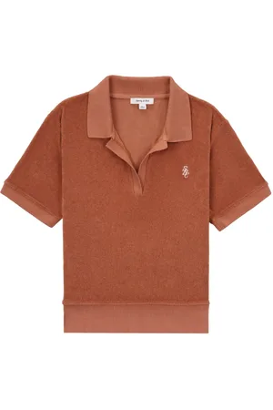 Sporty & Rich Embroidered-logo polo shirt