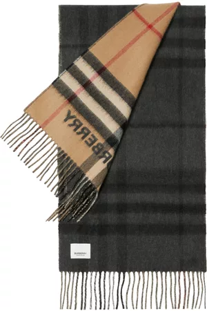 Burberry Scarves - Contrast-check cashmere scarf