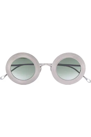 UMA WANG Round-frame gradient sunglasses