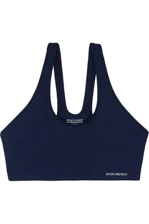 Sporty & Rich Logo-print sports bra