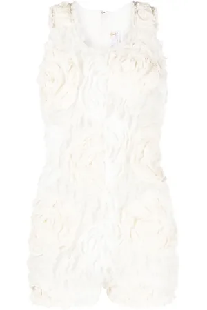 Comme des Garçons Ruched textured-finish top