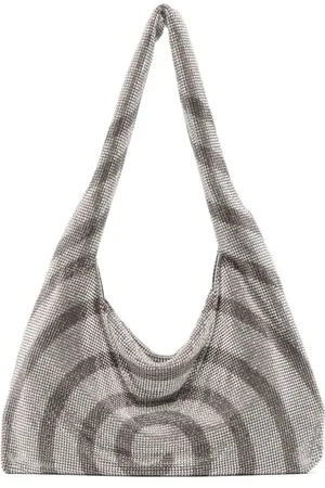KARA Crystal-embellished tote bag