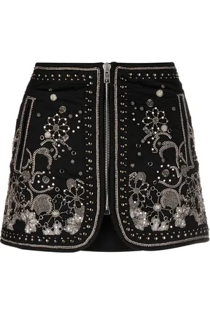 Isabel Marant Blanca embellished miniskirt