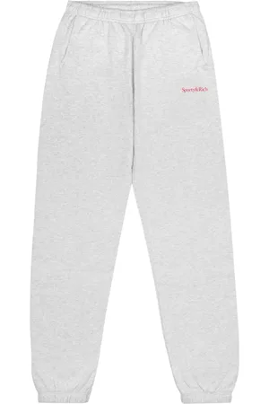 Sporty & Rich Logo-print track pants