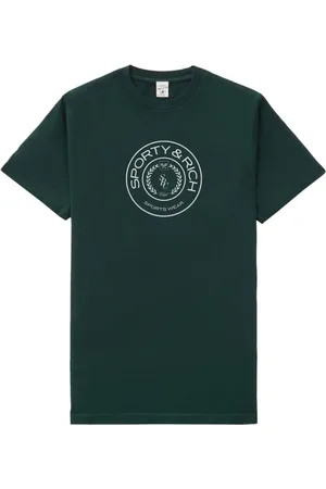 Sporty & Rich Logo-print cotton T-shirt