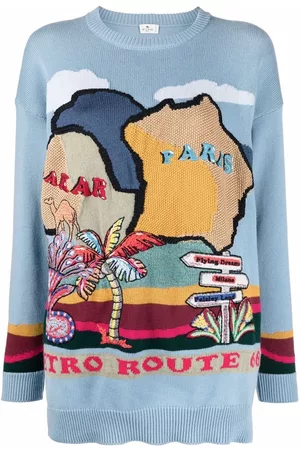 Etro Embroidered motif jumper