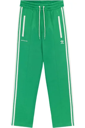 Sporty & Rich X Adidas embroidered-logo track pants