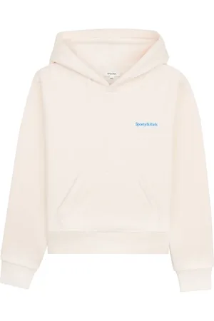 Sporty & Rich Embroidered-logo polar sweatshirt