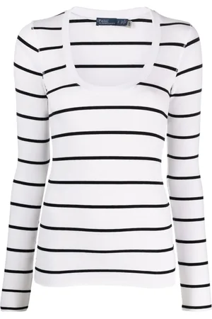 Ralph Lauren Striped long-sleeve sweatshirt