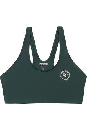 Sporty & Rich Logo-print performance top