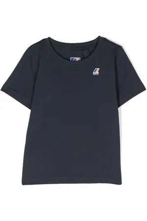 K-Way Logo-patch cotton T-shirt