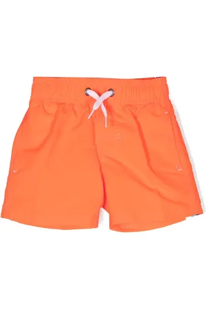 BONTON Graphic-print swim shorts