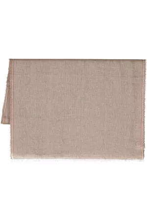 Brunello Cucinelli Men Scarves - Linen-silk lightweight scarf