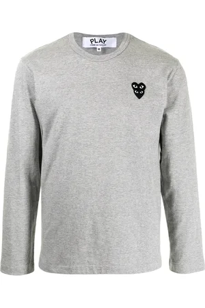 Comme des Garçons Chest logo-patch jumper