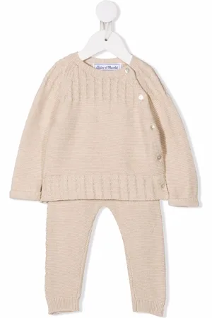 Tartine Et Chocolat Buttoned-up knitted tracksuit set
